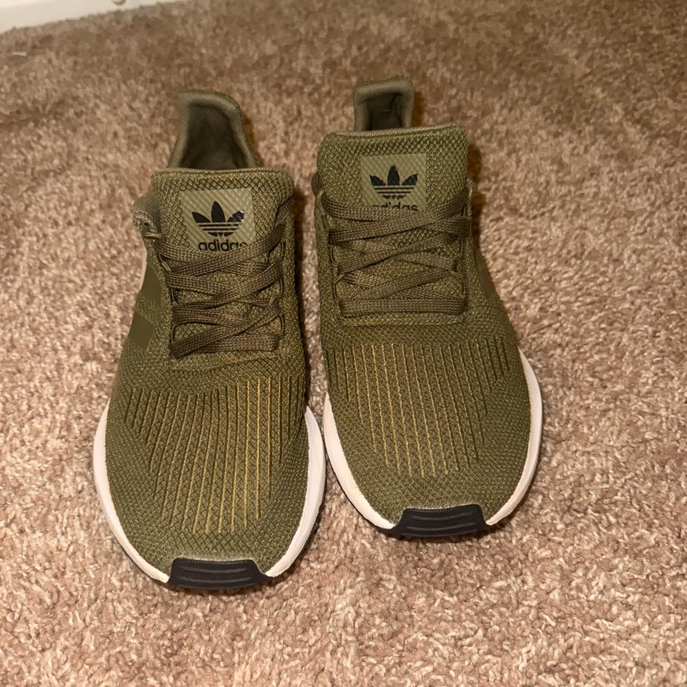 Adidas Olive Green Sneakers